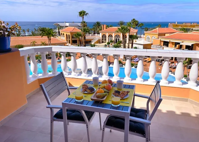 Lägenhet Home2book Modern Design Seaview Apt, Pool&terrace Playa de las Americas (Tenerife)